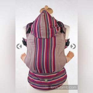 Lenny Lamb Ergonomic Baby Carrier in Heather Nights Made in Poland